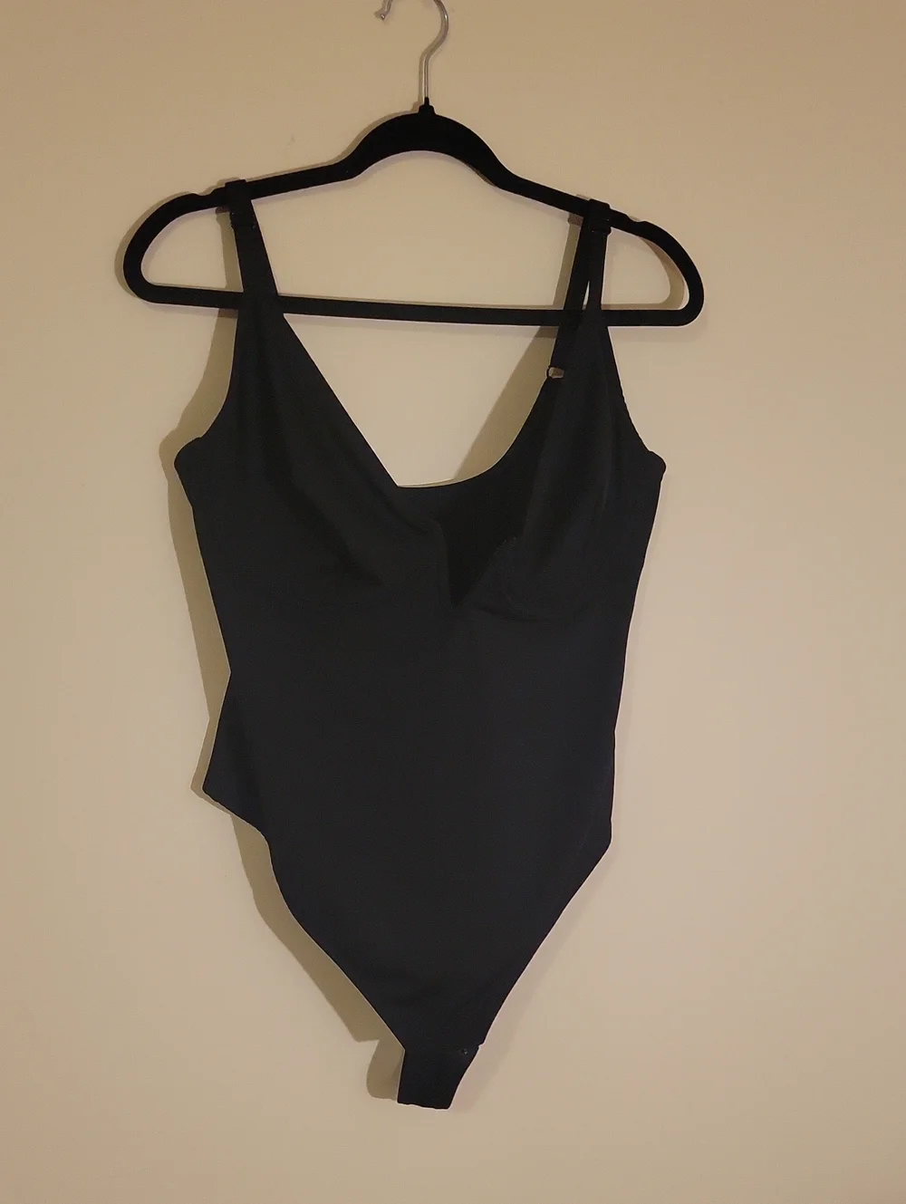 #24 Popilush Black One-Piece Bodysuit - Picture 1 of 2